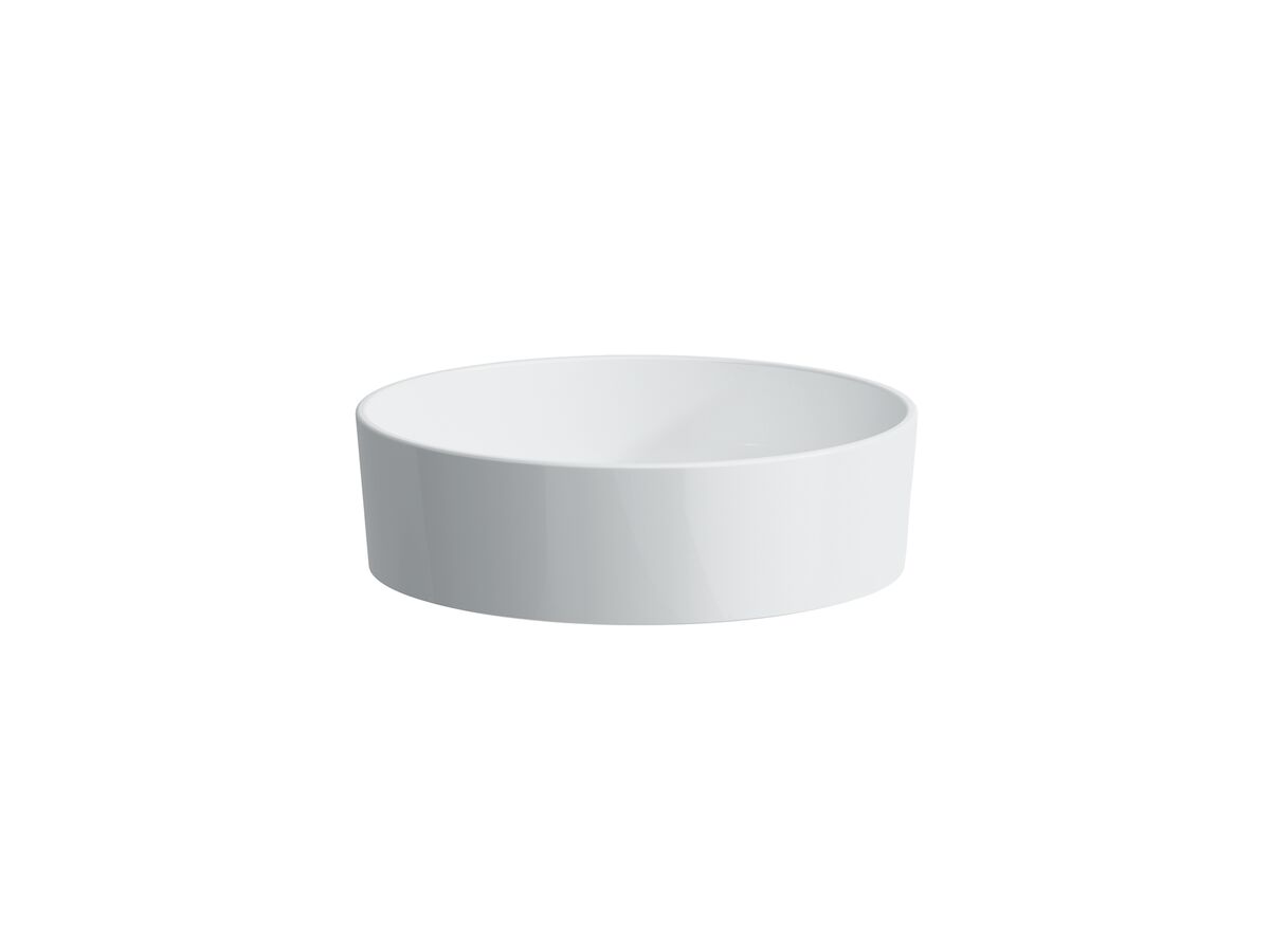 reece LAUFEN Kartell Washbasin Round Bowl 420mm White