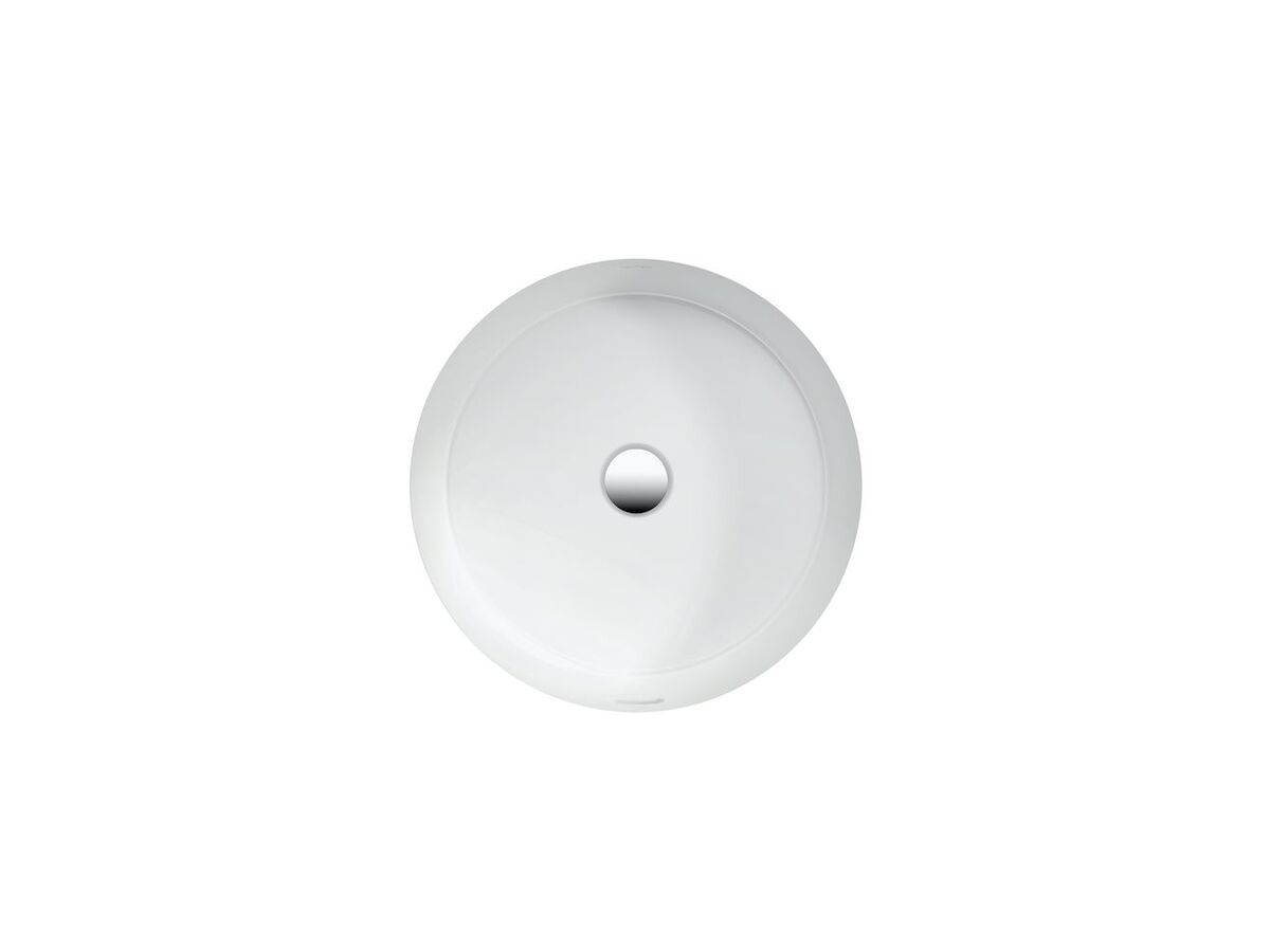 Reece LAUFEN Living Under Counter Basin Round 400 White With Overflow