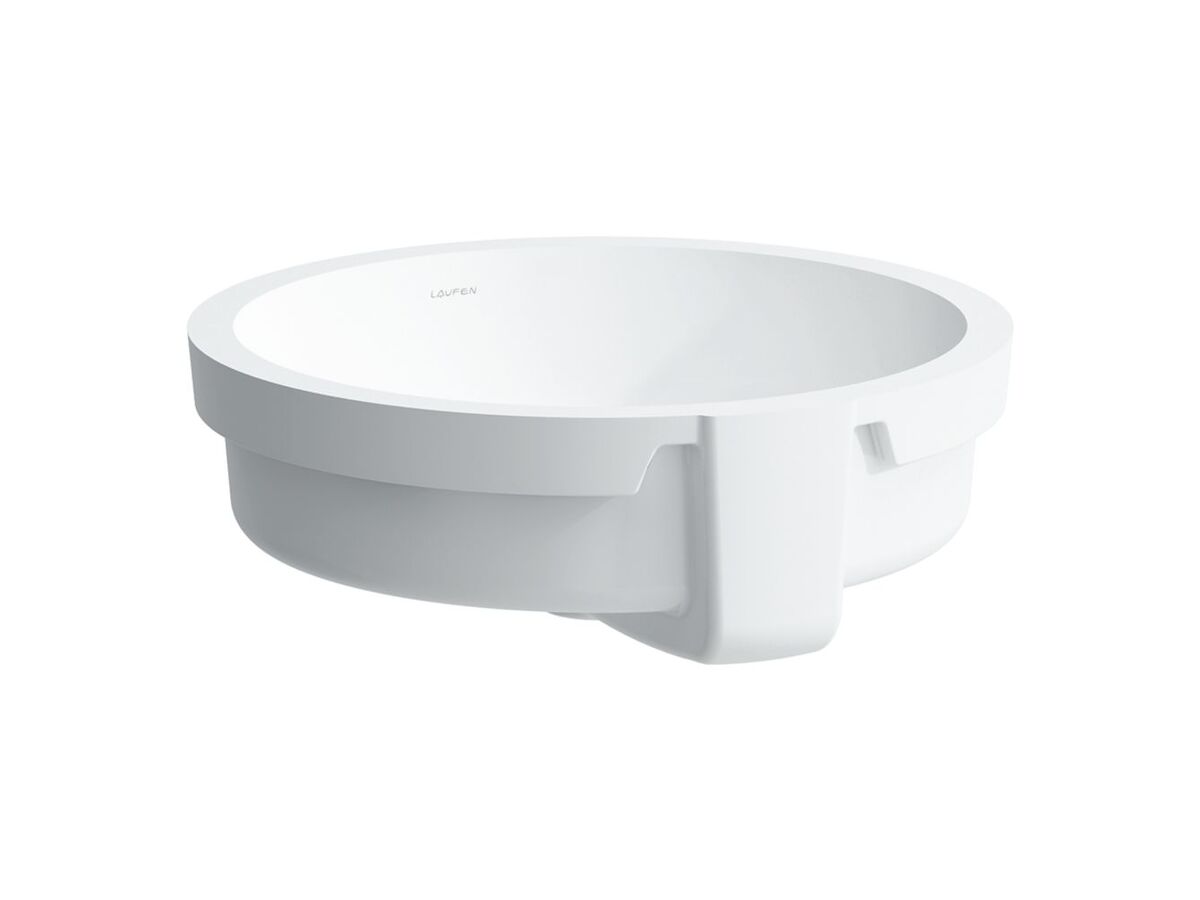 reece LAUFEN Living Under Counter Basin Round 400 White with Overflow