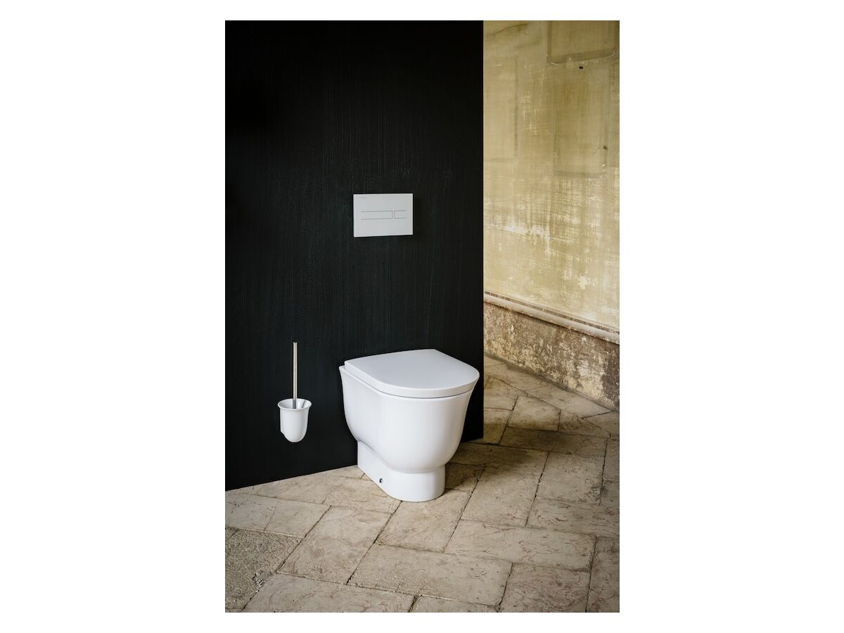 Reece LAUFEN New Classic Rimless Back To Wall Pan And Soft Close Quick Release Seat (4 Star)