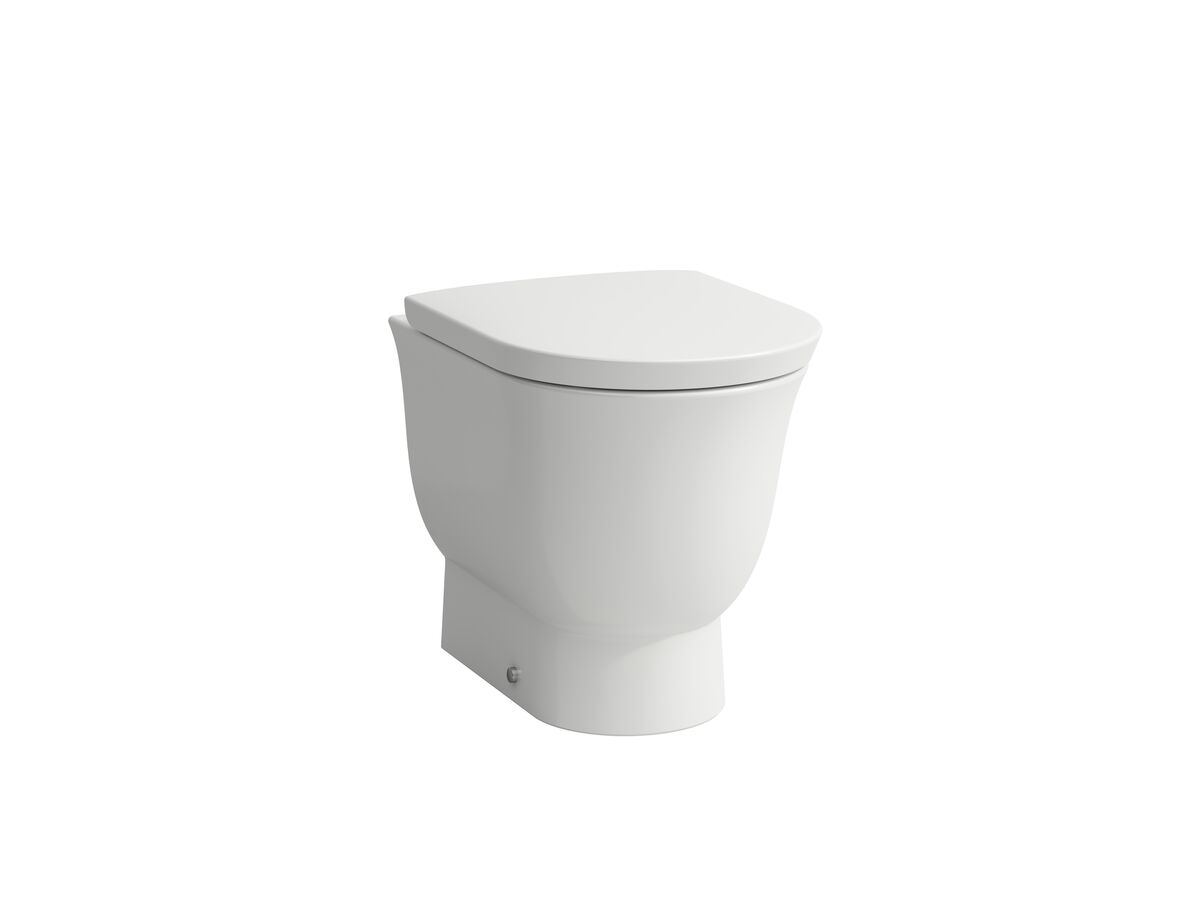 reece LAUFEN New Classic Rimless Back to Wall Pan and Soft Close Quick Release Seat (4 Star)