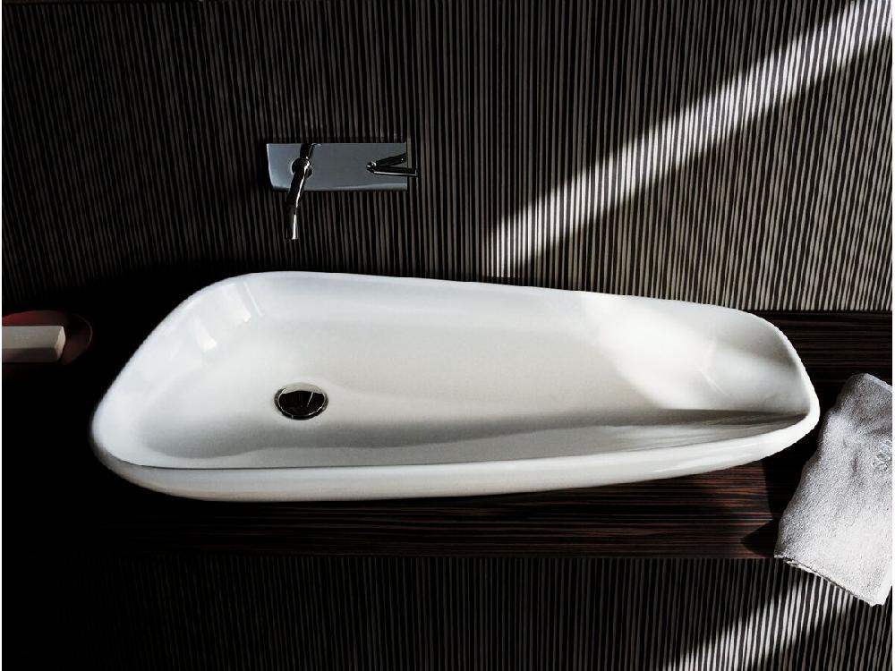 Reece LAUFEN Palomba Counter Basin 900x420mm No Taphole White