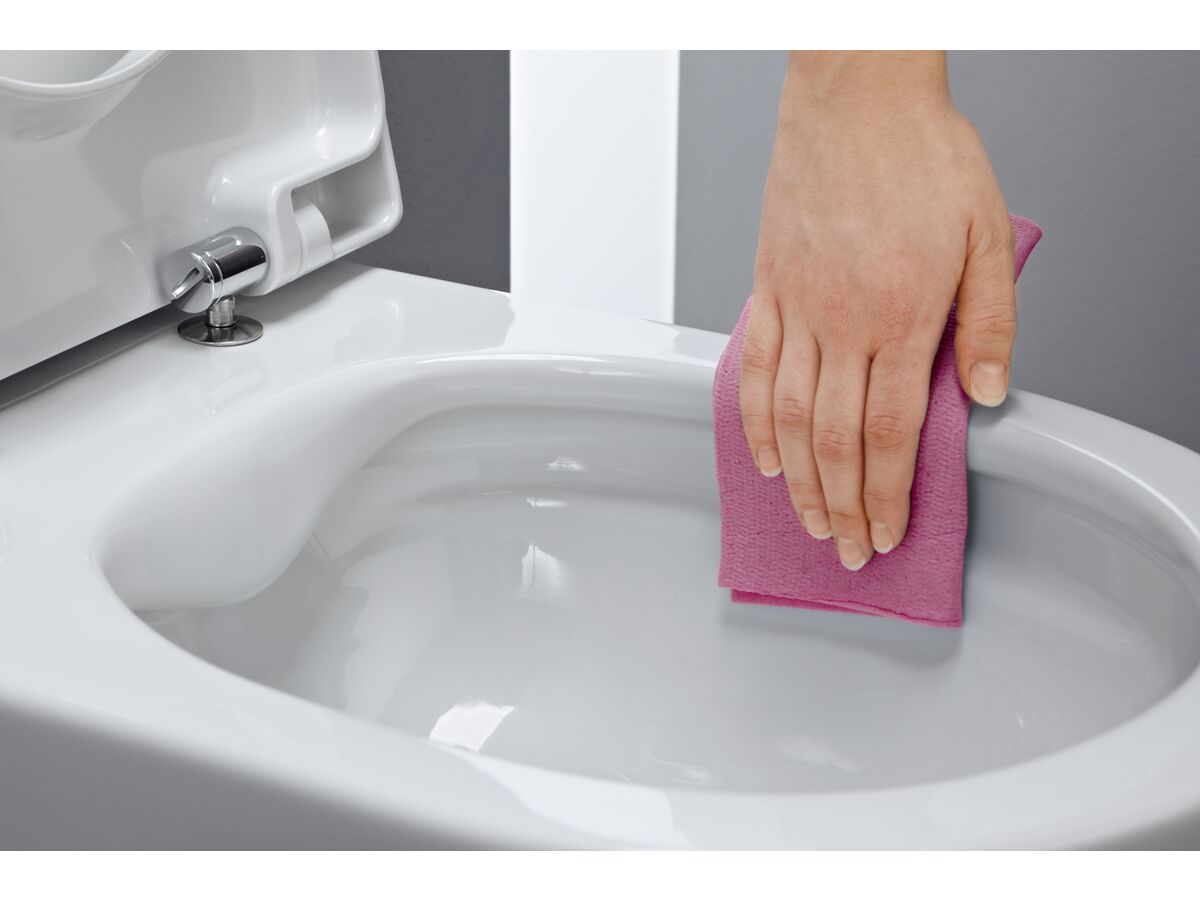 Reece LAUFEN Pro A Rimless Back To Wall Pan And Soft Close Seat White (4 Star)