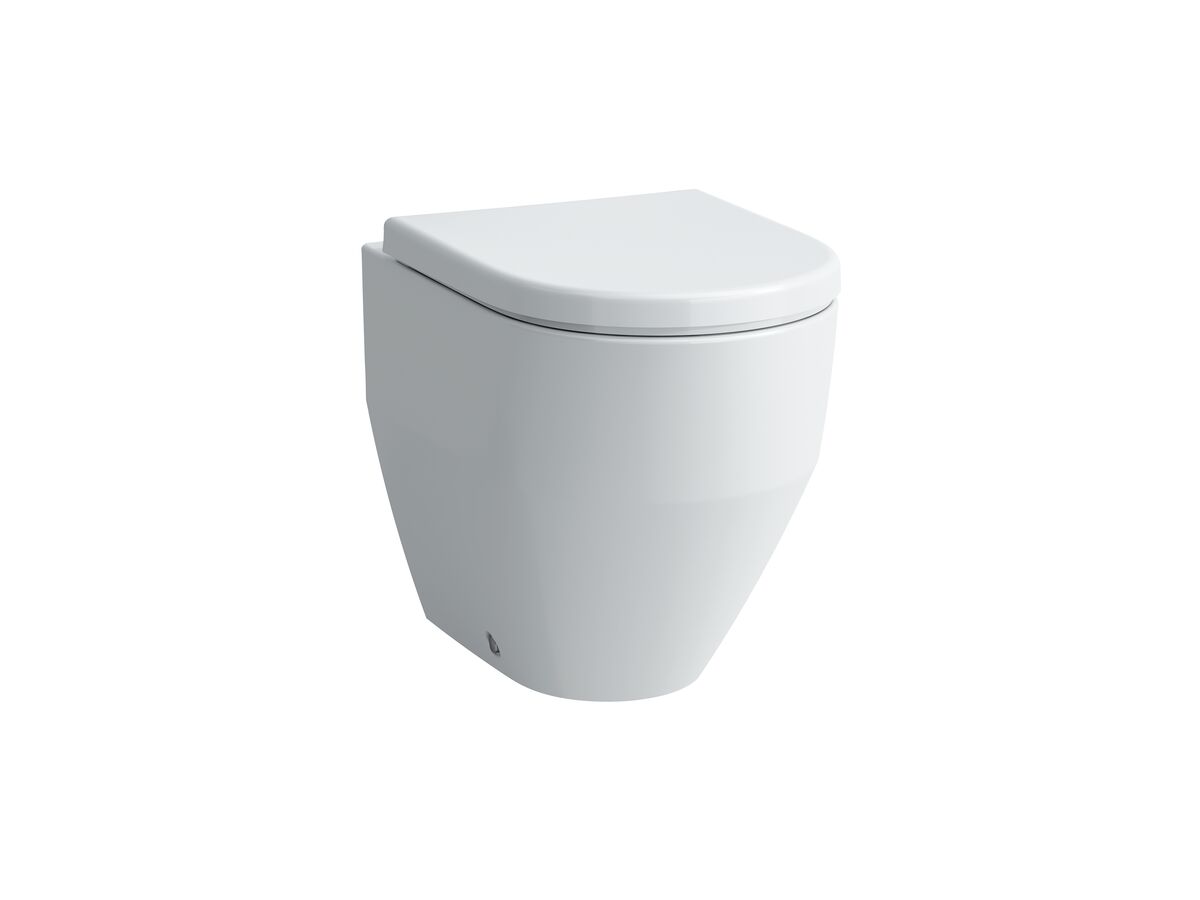 reece LAUFEN Pro A Rimless Back to Wall Pan and Soft Close Seat White (4 Star)