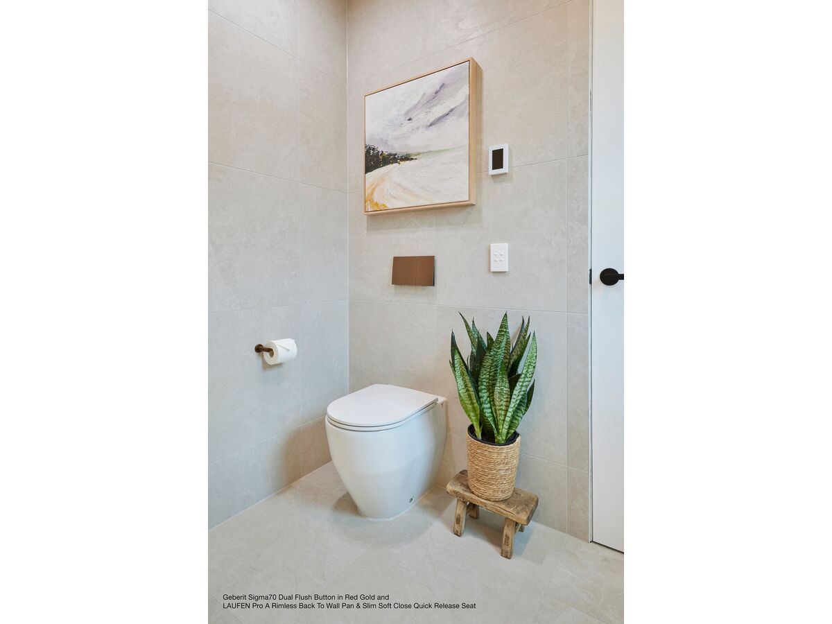 Reece LAUFEN Pro A Rimless Back To Wall Pan & Slim Soft Close Quick Release Seat (4 Star)