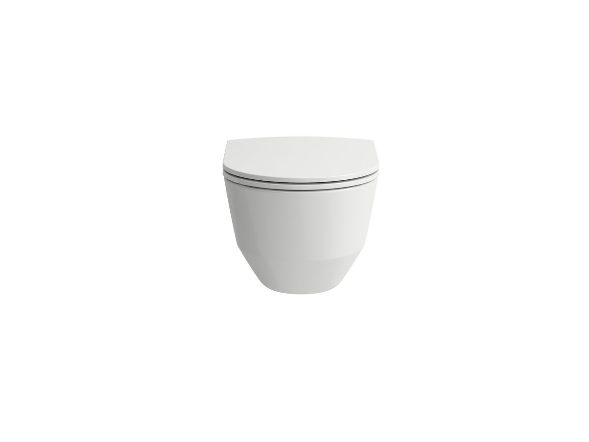 Reece LAUFEN Pro A Rimless Wall Hung Pan & Slim Soft Close Quick Release Seat (4 Star)