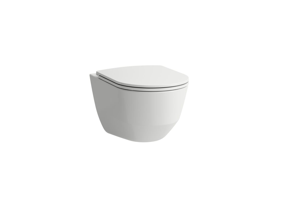 reece LAUFEN Pro A Rimless Wall Hung Pan & Slim Soft Close Quick Release Seat (4 Star)