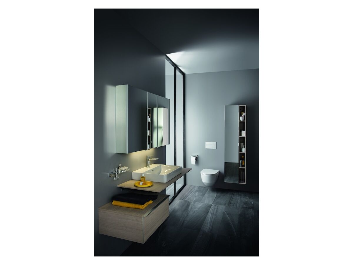 Reece LAUFEN Pro S 550mm X 465mm Wall /Counter Basin Only 1 Tap Hole White