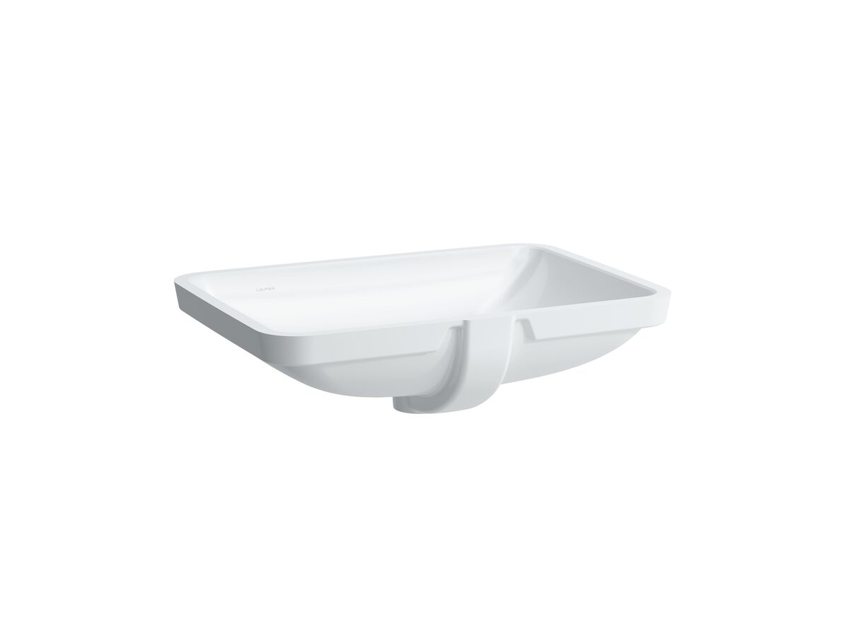 reece LAUFEN Pro S Undercounter Basin with Overflow 595x430 White