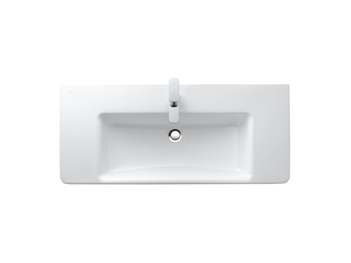 Reece LAUFEN Pro S Wall Basin Only 1 TapHole With Overflow 1050x465 White