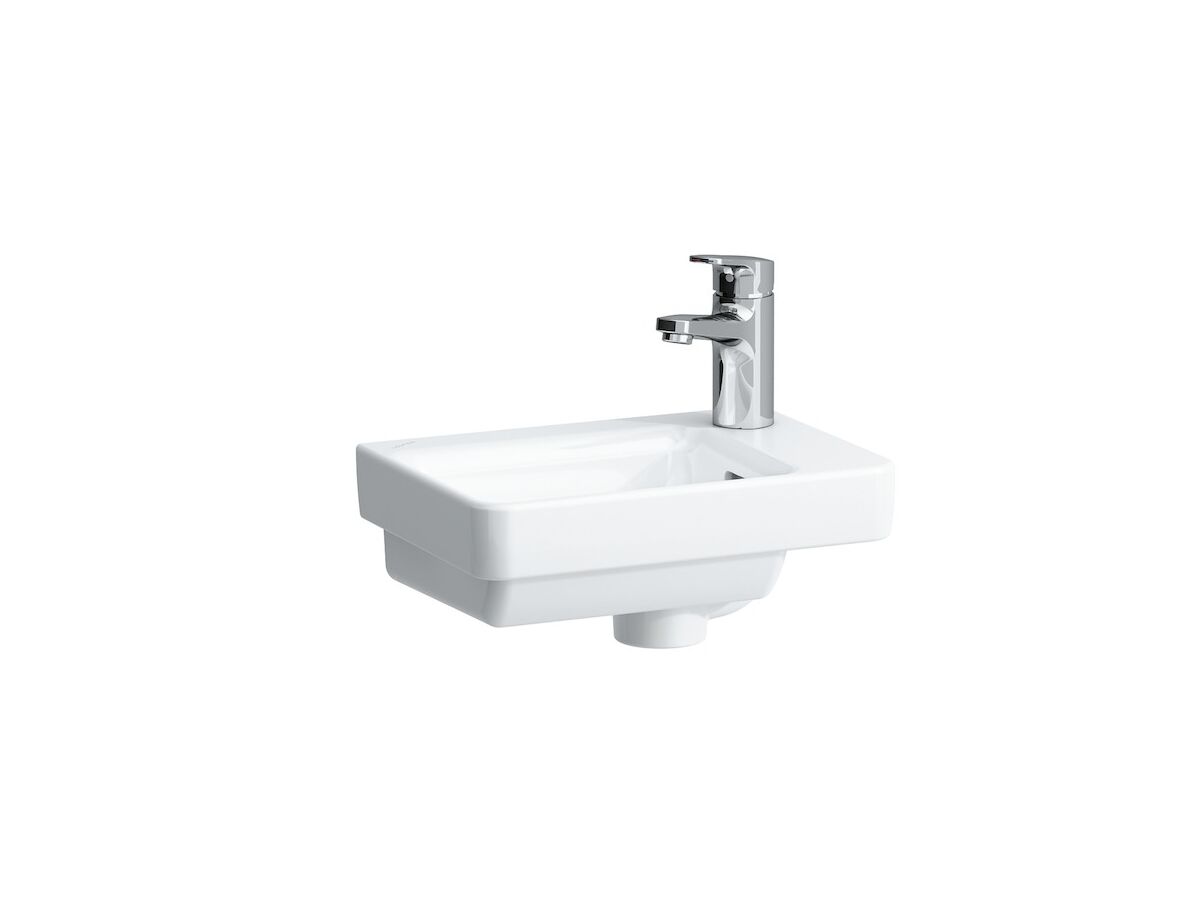 reece LAUFEN Pro S Wall/Counter Basin Left Hand Basin 1 Taphole with Overflow 360x250 with Fixing Bolts White reece LAUFEN Pro S Wall/Counter Basin Left Hand Basin 1 Taphole with Overflow 360x250 with Fixing Bolts White