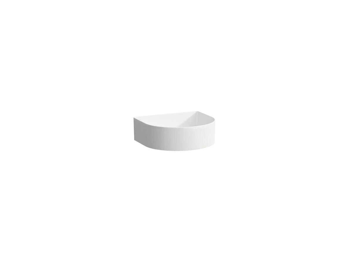 reece LAUFEN Sonar Textured Above Counter Basin 410mm x 365mm White