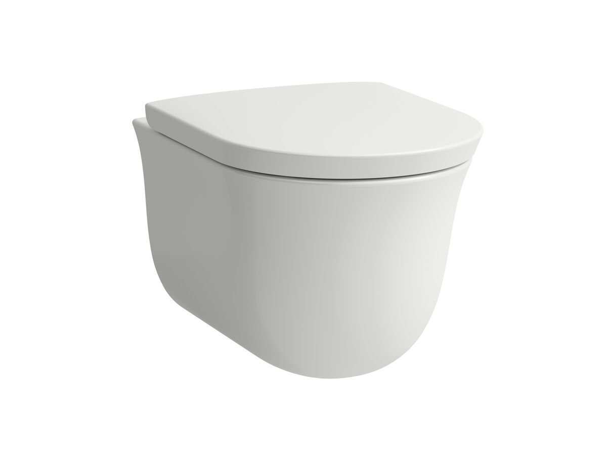 reece LAUFEN The New Classic Rimless Wall Hung Pan and Soft Close Quick Release Seat (4 Star)