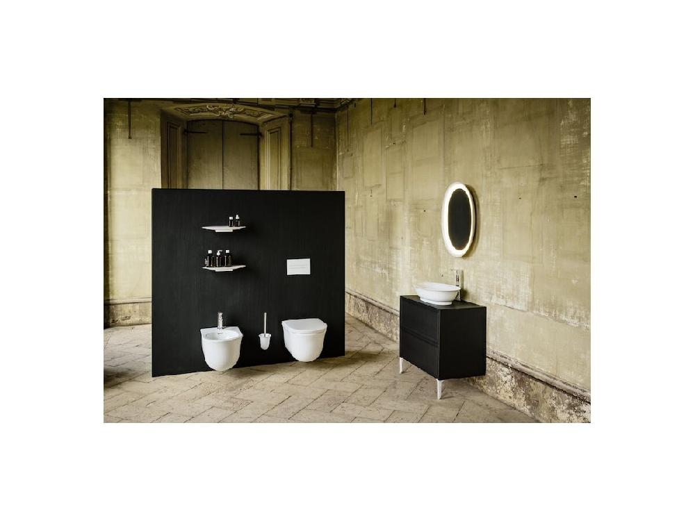 Reece LAUFEN The New Classic Toilet Brush & Holder White