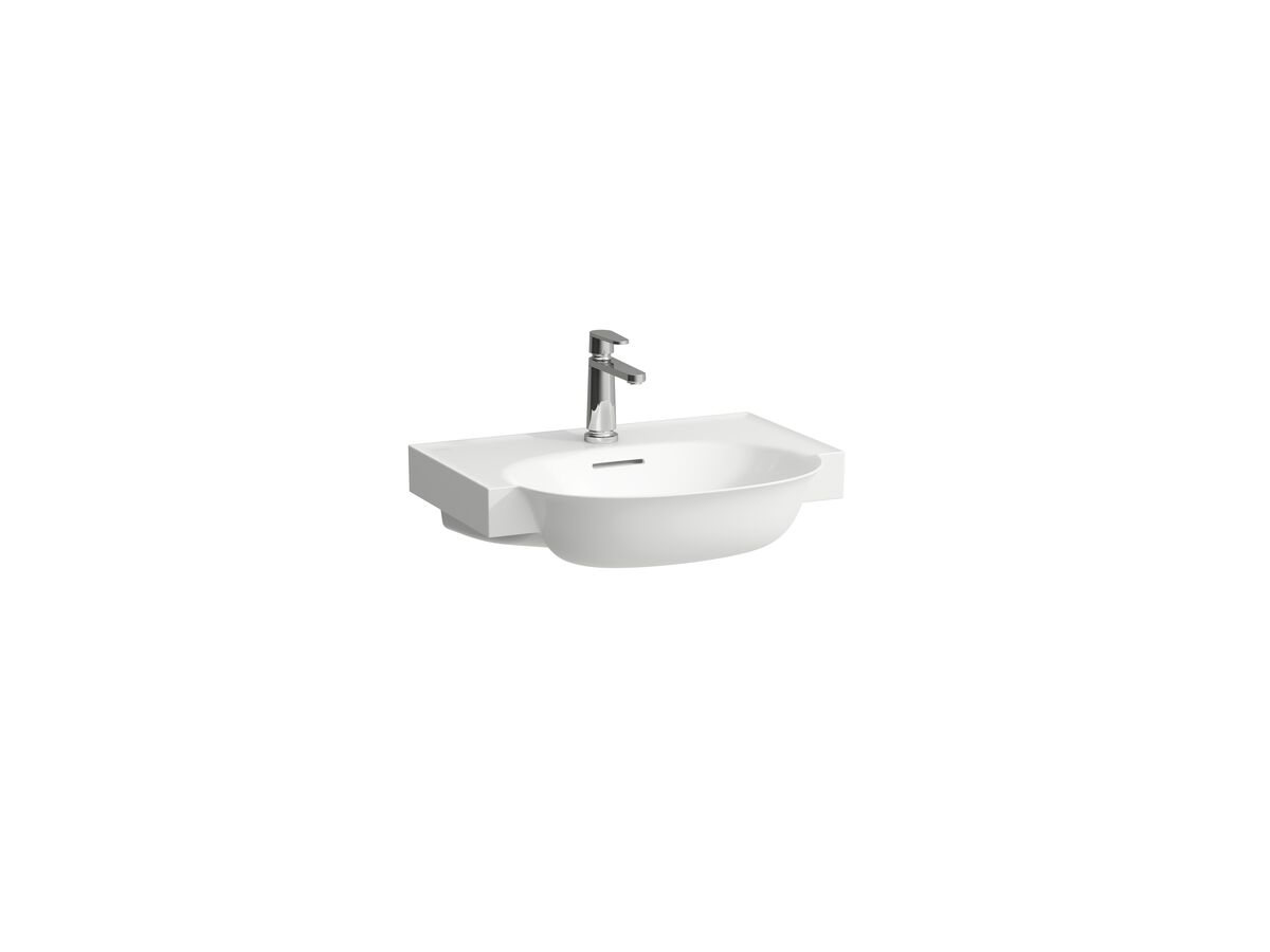 reece LAUFEN The New Classic Wall/Vanity Basin Only 1 Taphole with Overflow 600mm x 480mm with Fixing Bolts White reece LAUFEN The New Classic Wall/Vanity Basin Only 1 Taphole with Overflow 600mm x 480mm with Fixing Bolts White