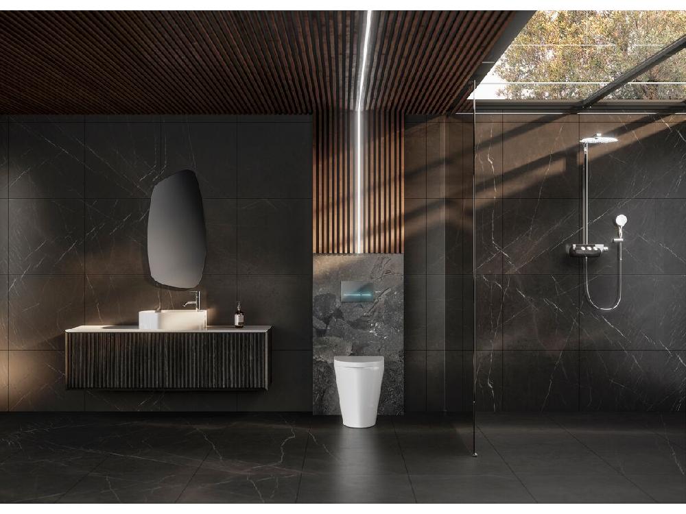Reece LAUFEN Val Round Counter Basin With Overflow 1 Taphole 500mm White
