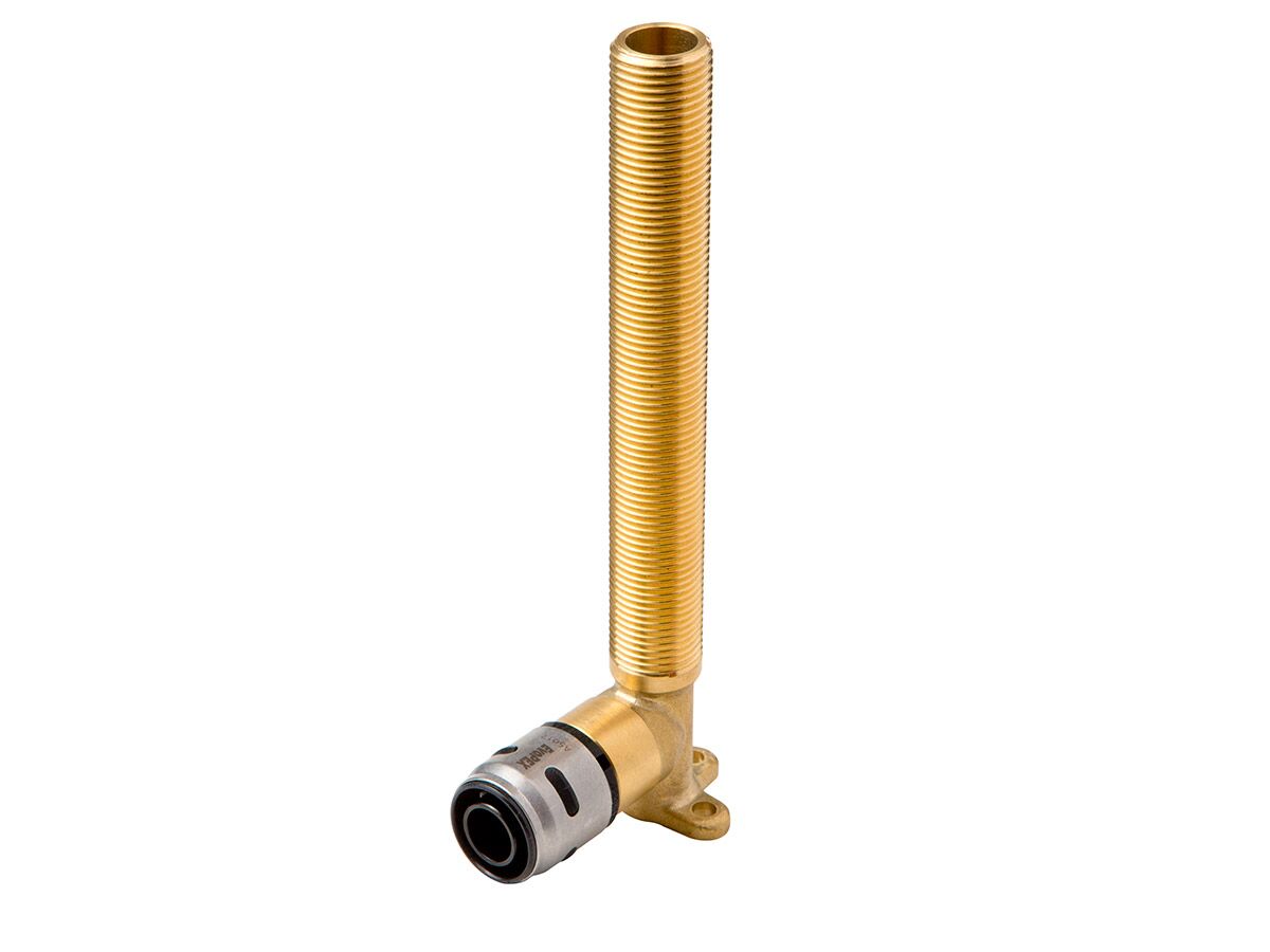 reece *Lead Free* EvoPEX 19BP Elbow (185mm Long) 20mm x 1/2" Male