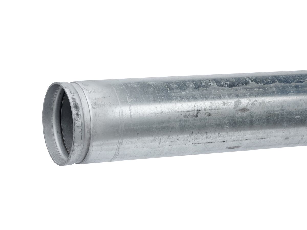 reece Light Steel Pipe Hot Dipped Gal (Roll Grooved Both Ends) 100mm x 6m