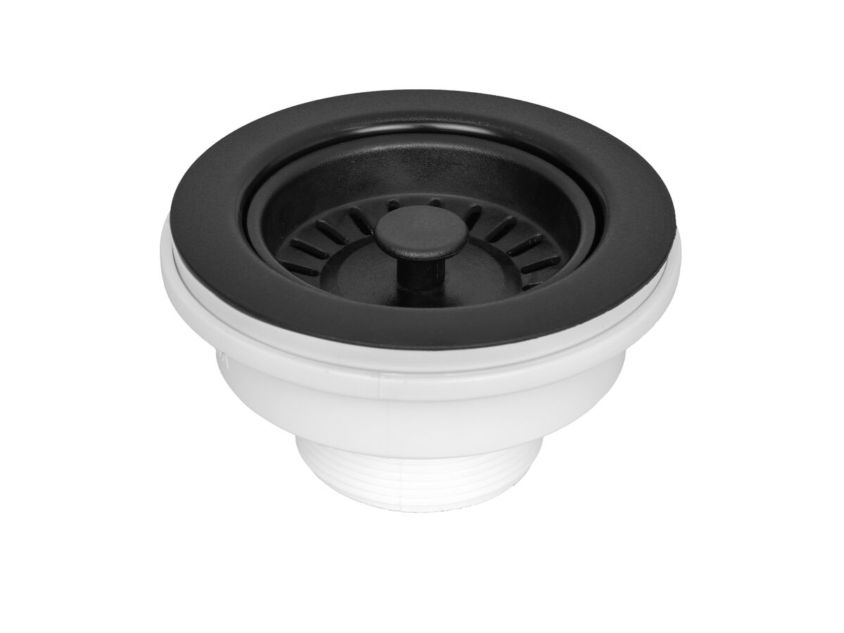 reece Memo Basket Plug & Waste 90mm x 50mm (Suits all Sinks) Matte Black