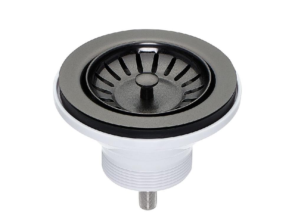 reece Memo Basket Plug & Waste 90mm x 50mm (Suits All Sinks) Black