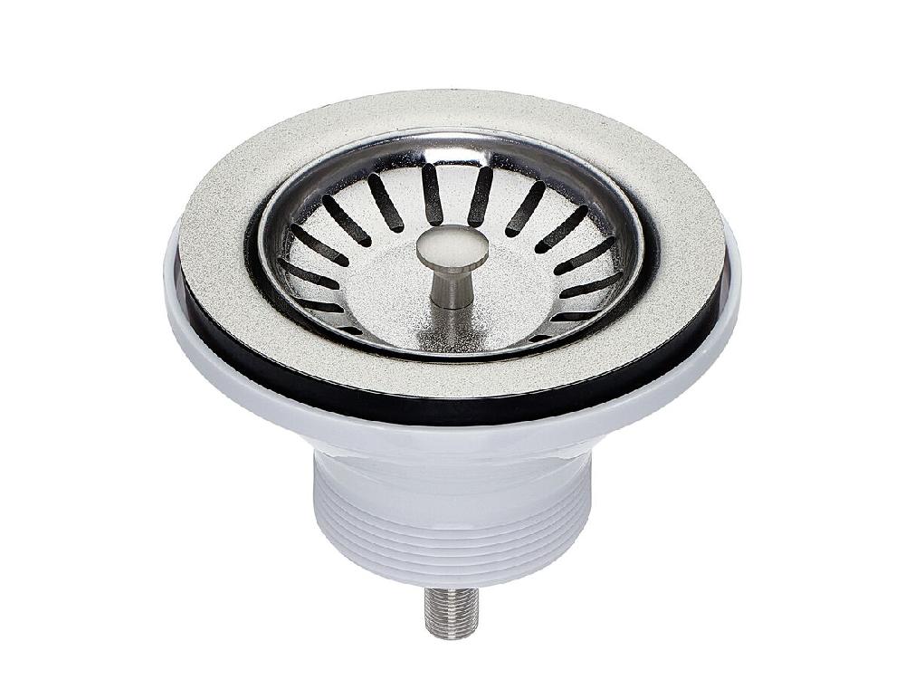 reece Memo Basket Plug & Waste 90mm x 50mm (Suits All Sinks) Nickel