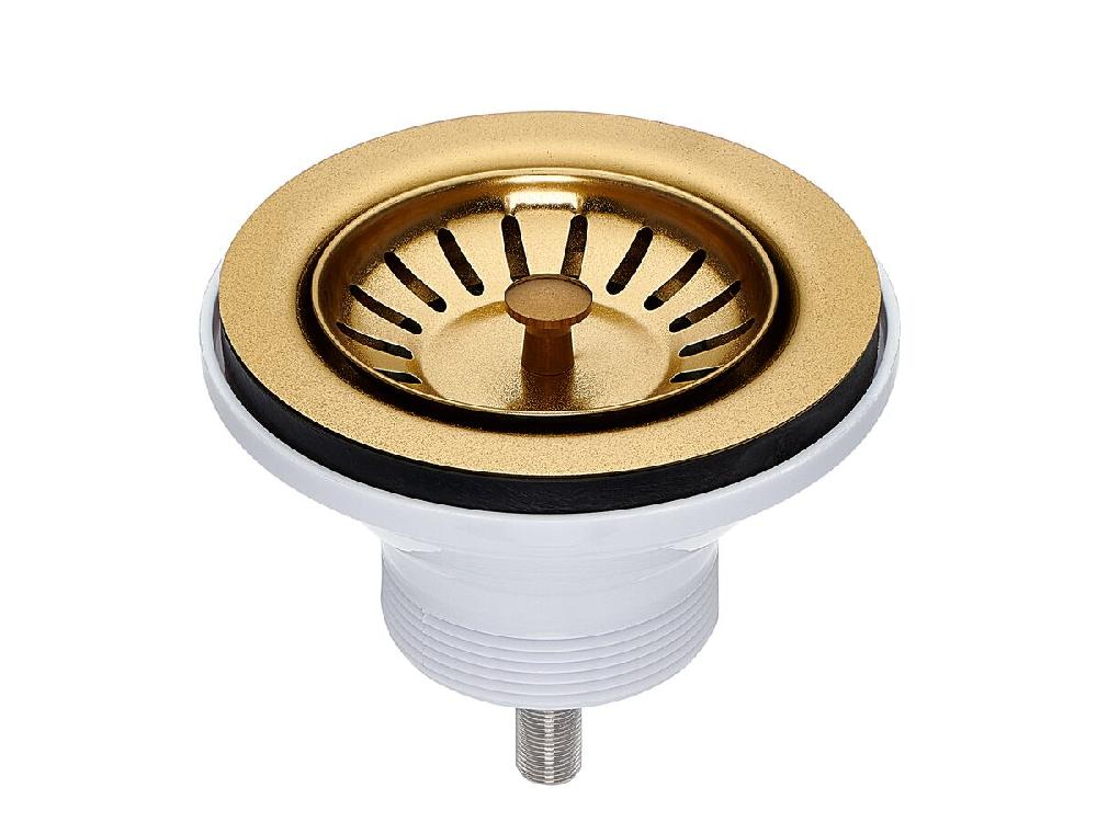 reece Memo Basket Plug & Waste 90mm x 50mm (Suits All Sinks) Gold