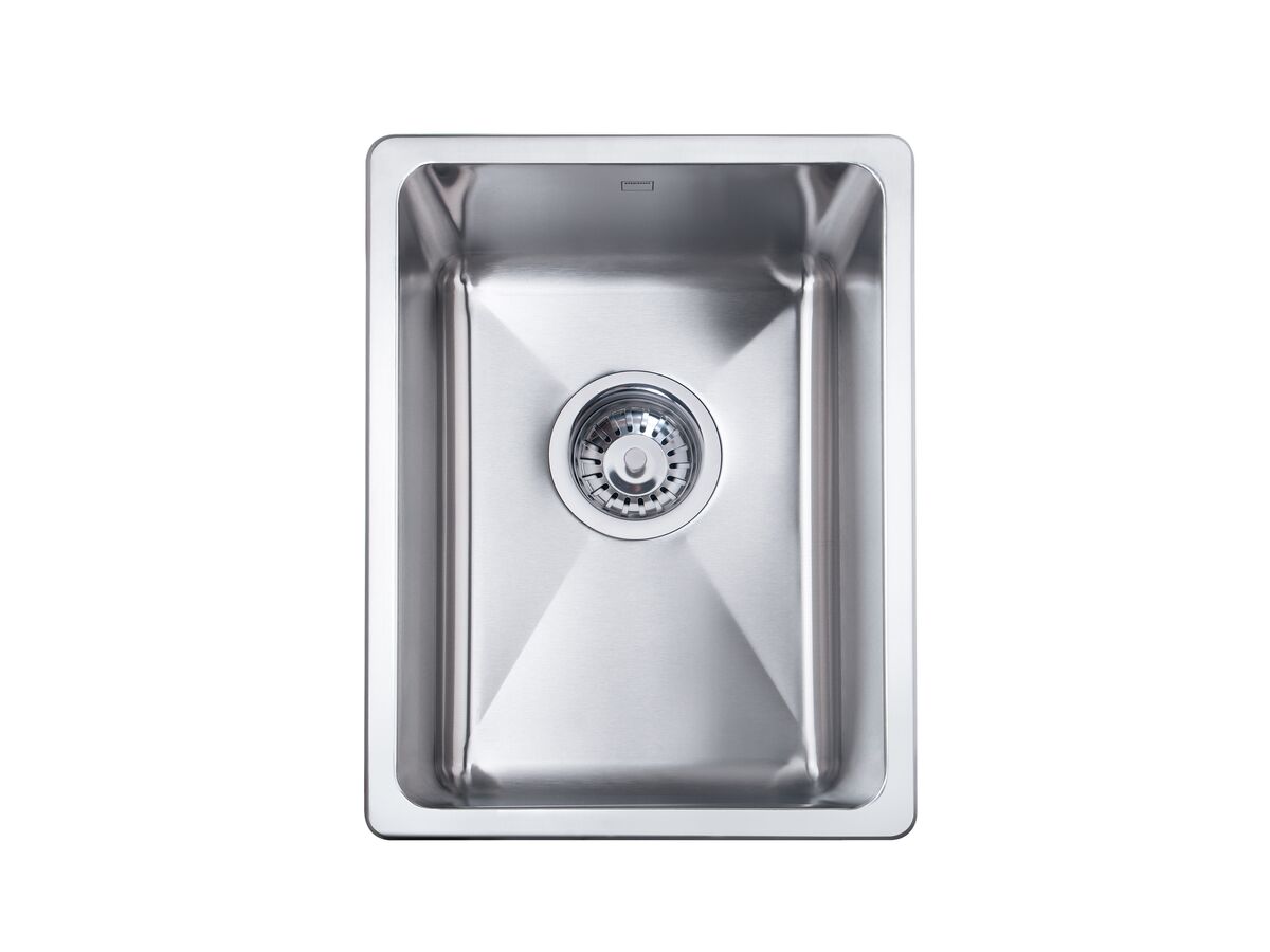 reece Memo Hugo Compact Sink No Taphole Stainless Steel