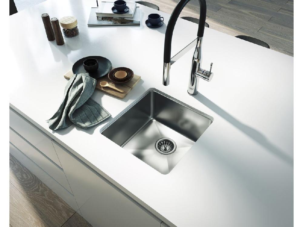 Reece Memo Hugo Single Bowl Sink No Taphole Stainless Steel