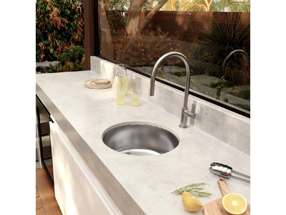 Reece Memo Isla Outdoor Round Sink No Taphole 316 Stainless Steel