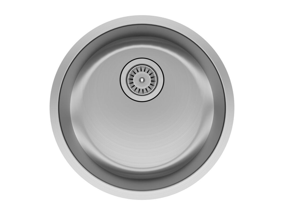 reece Memo Isla Outdoor Round Sink No Taphole 316 Stainless Steel