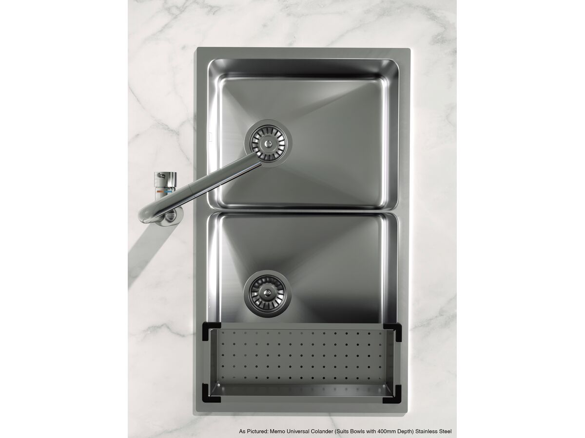 Reece Memo Universal Colander (Suits Bowls With 400mm Depth) Nickel