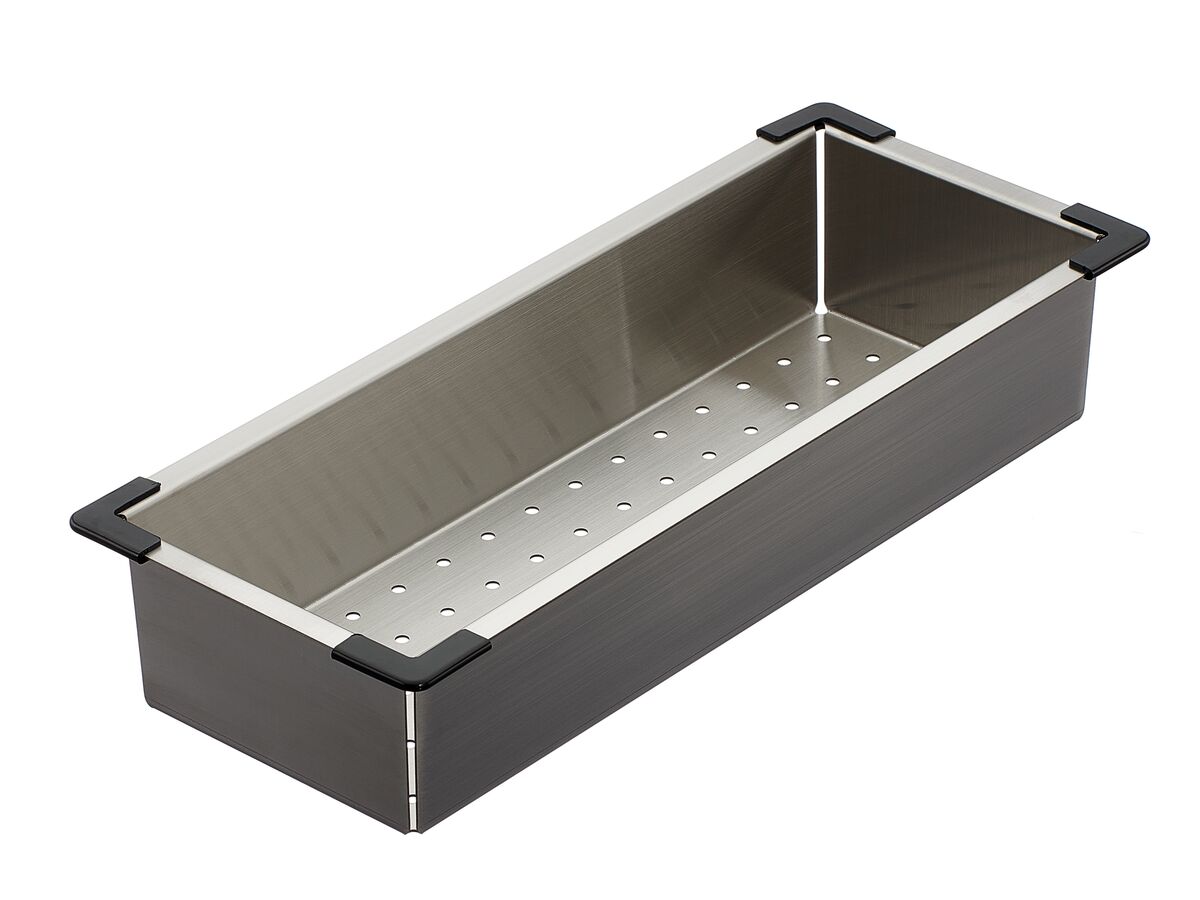 reece Memo Zenna Colander 168mm x 420mm Stainless Steel