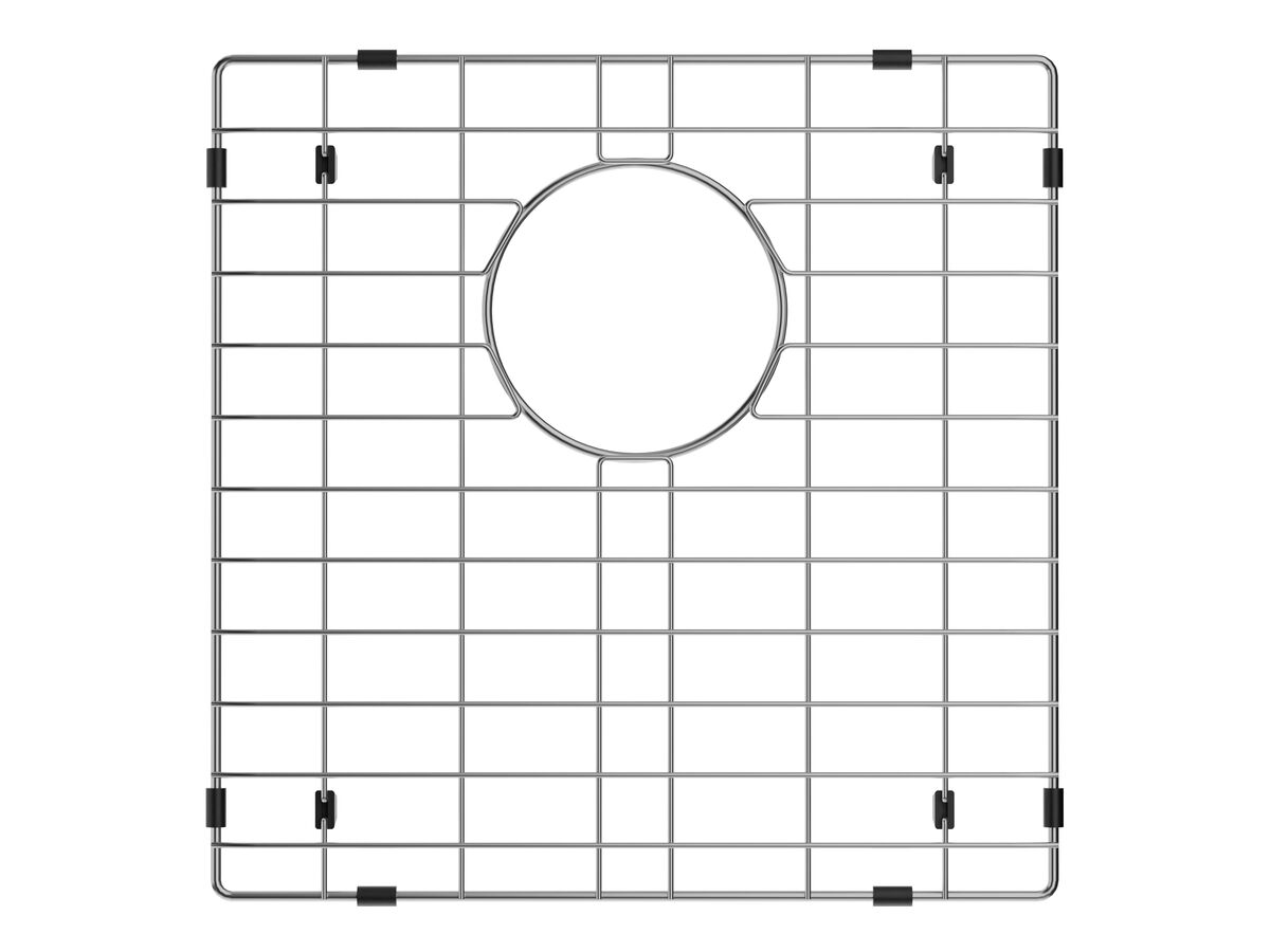 Reece Memo Zenna Protector Grid Single Bowl Nanoplated Gunmetal