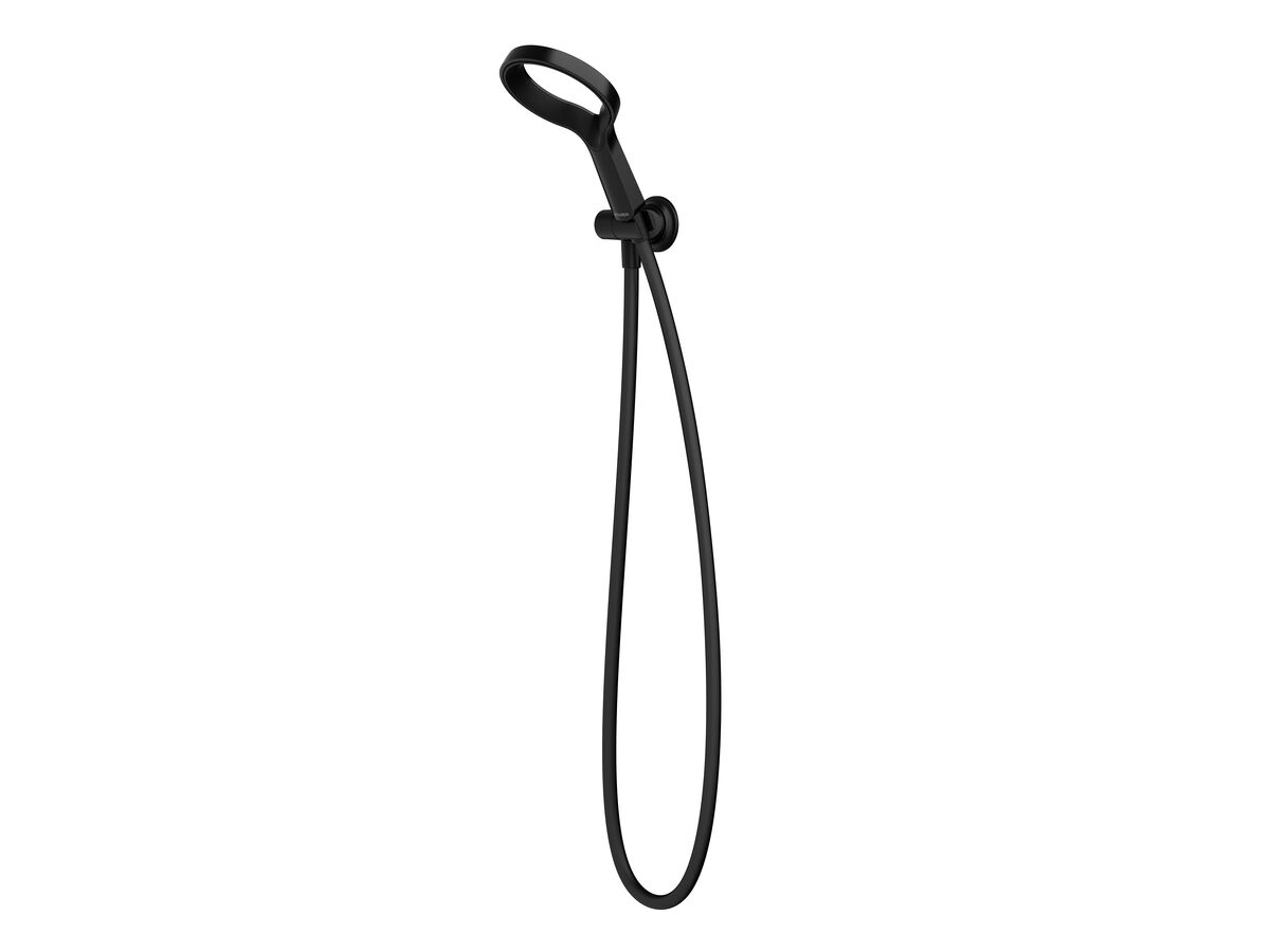 reece Methven Aio Aurajet Handshower with Water Inlet Wall Bracket Matte Black (3 Star)