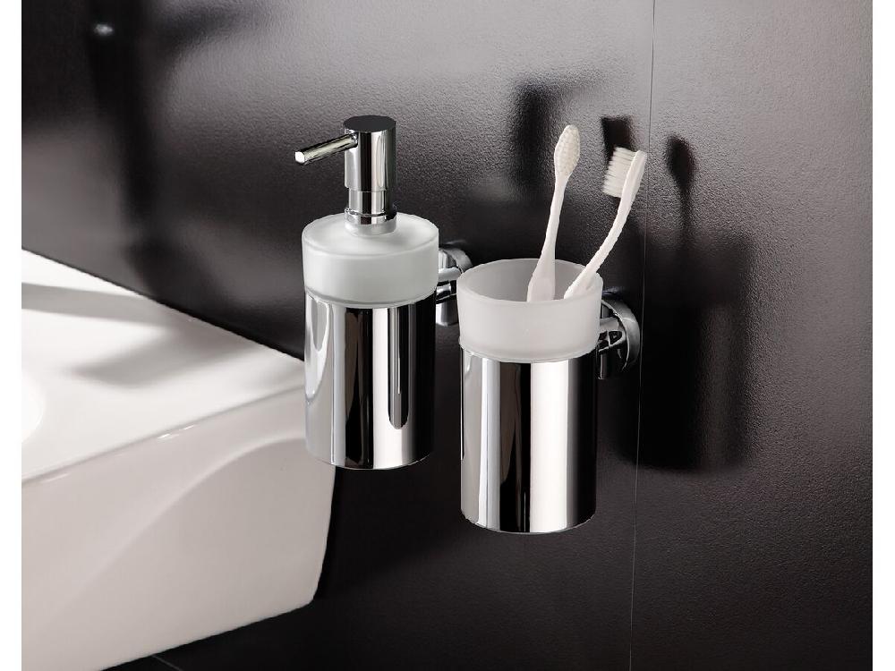 Reece Milli Axon MK2 Wall Mount Tumbler Glass/Chrome