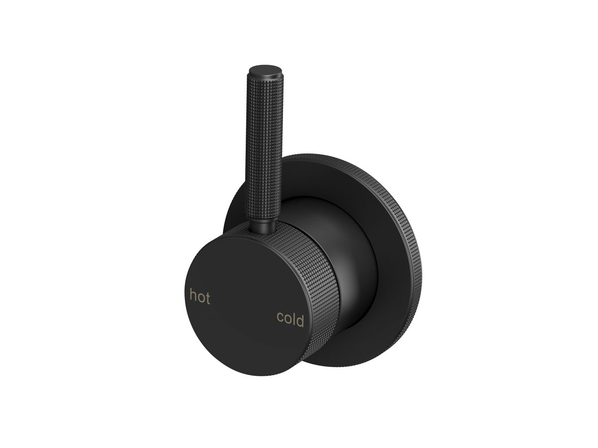 reece Milli Etch Shower Mixer Kit Matte Black Lead Free
