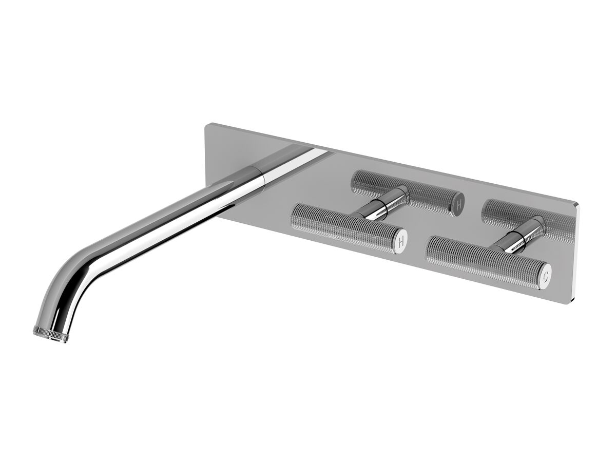 Reece Milli Etch Wall Basin / Bath Hostess Tap System Chrome (6 Star) Lead Free