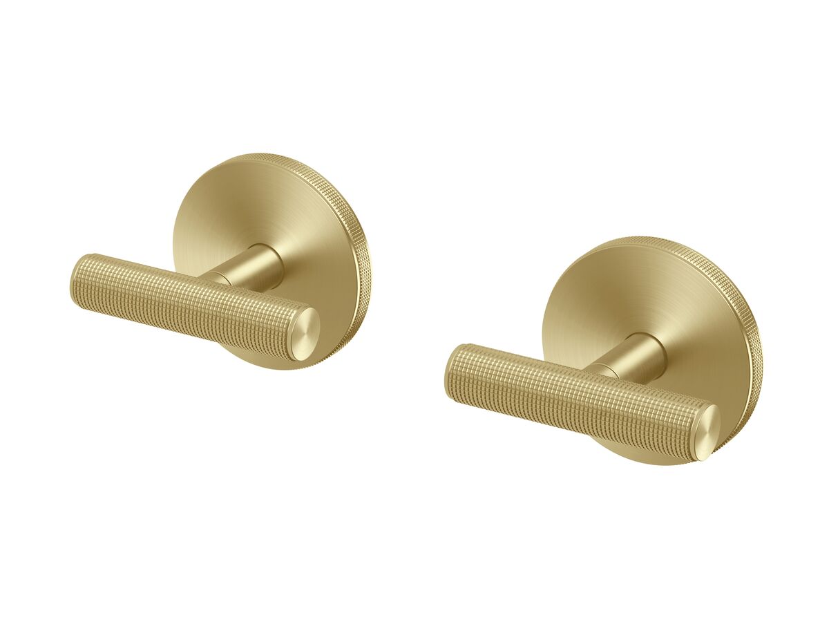 reece Milli Etch Wall Top Assemblies Brushed Gold Lead Free