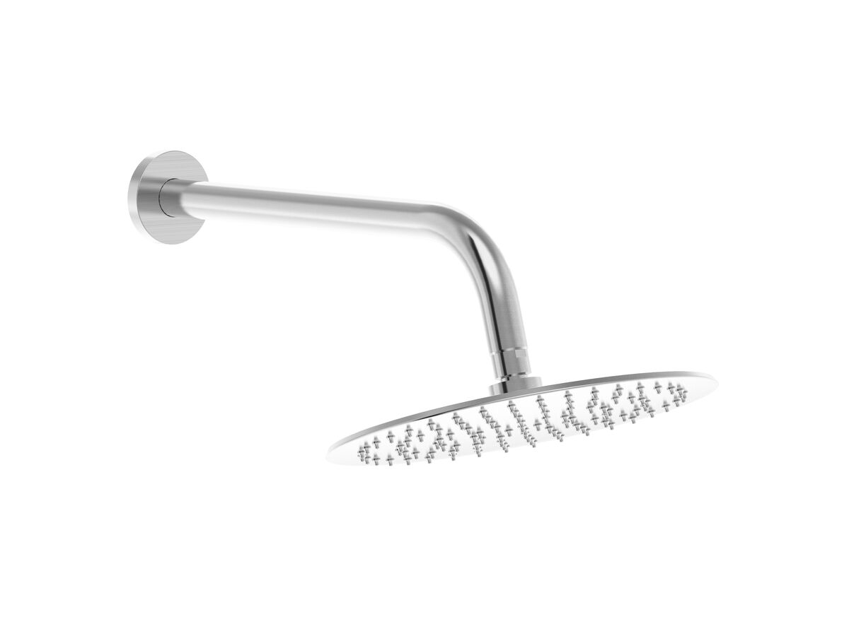 reece Milli Inox Overhead Shower 250mm with Arm Stainless Steel (3 Star) reece Milli Inox Overhead Shower 250mm with Arm Stainless Steel (3 Star)