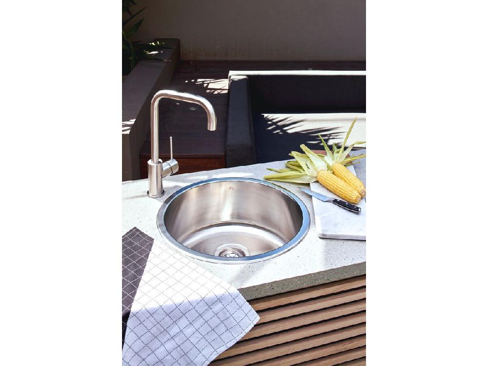 Reece Milli Inox Sink Mixer Tap Stainless Steel (5 Star)
