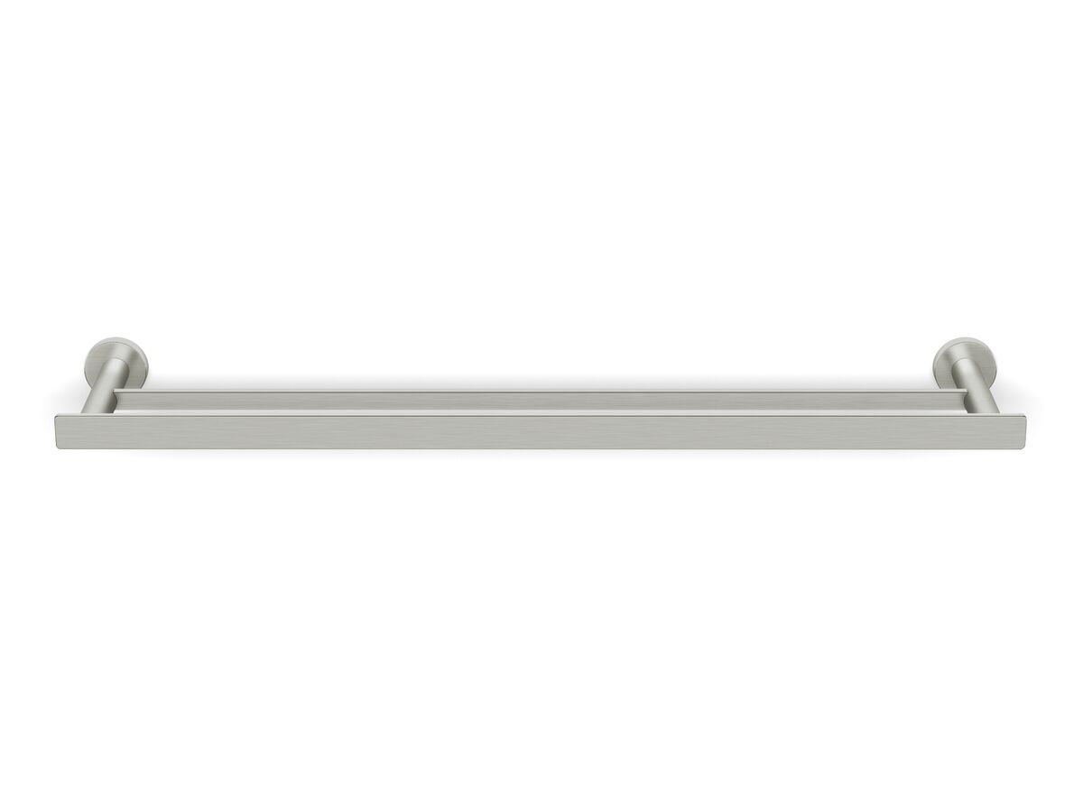 reece Milli Marle Edit Double Towel Rail 600mm Brushed Nickel