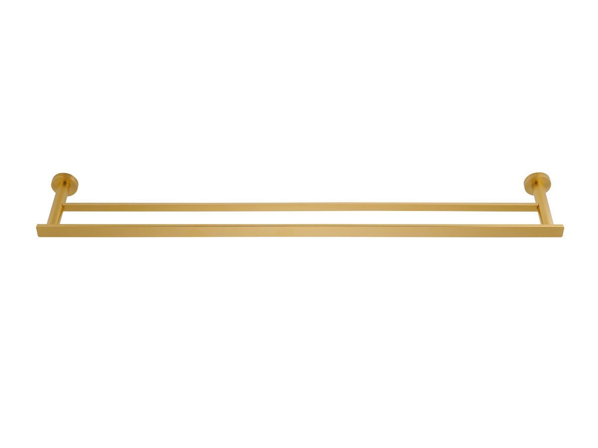 reece Milli Marle Edit Double Towel Rail 800mm Brushed Gold