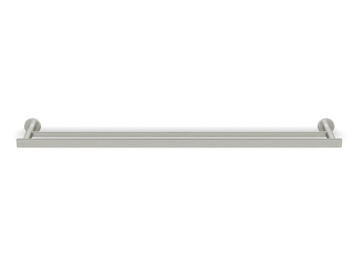 reece Milli Marle Edit Double Towel Rail 800mm Brushed Nickel