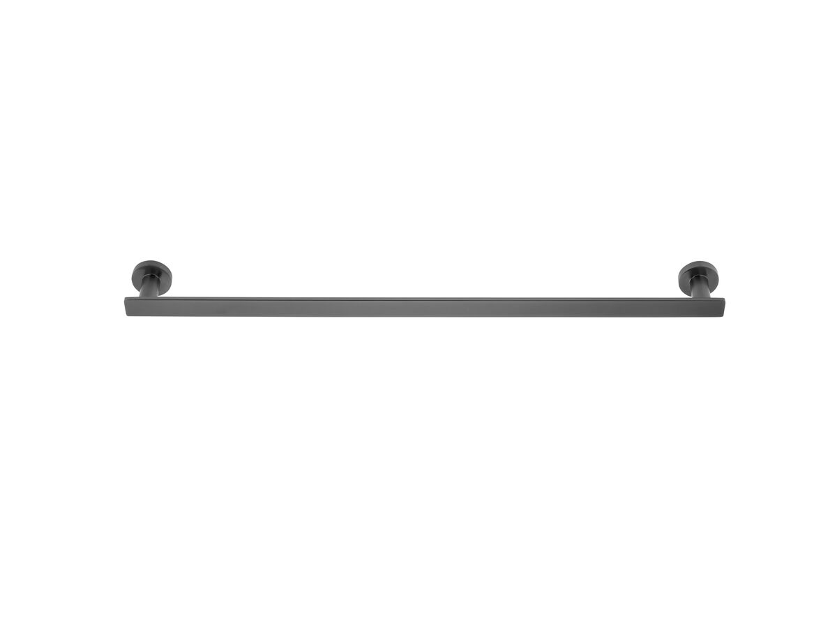 reece Milli Marle Edit Single Towel Rail 600mm Brushed Gunmetal