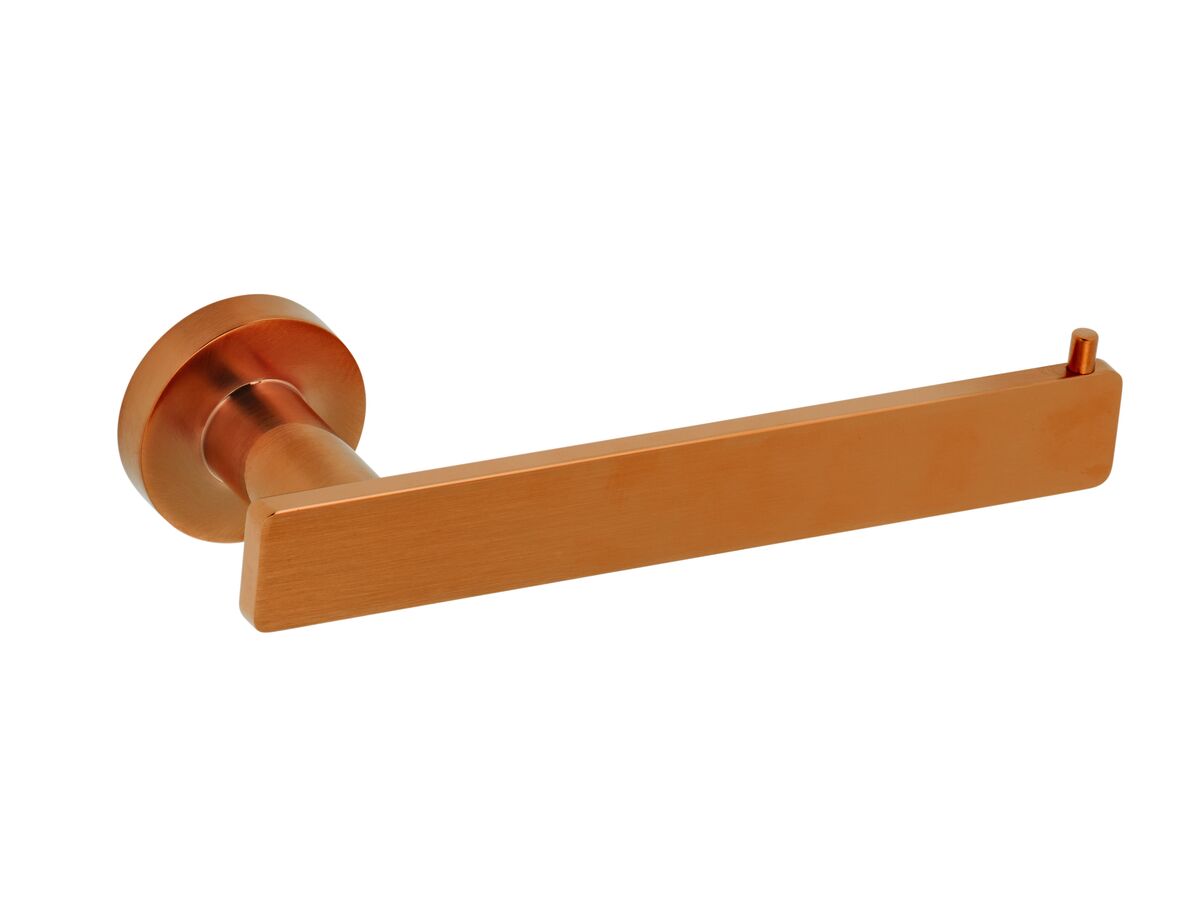 reece Milli Marle Edit Straight Toilet Roll Holder Brushed Bronze