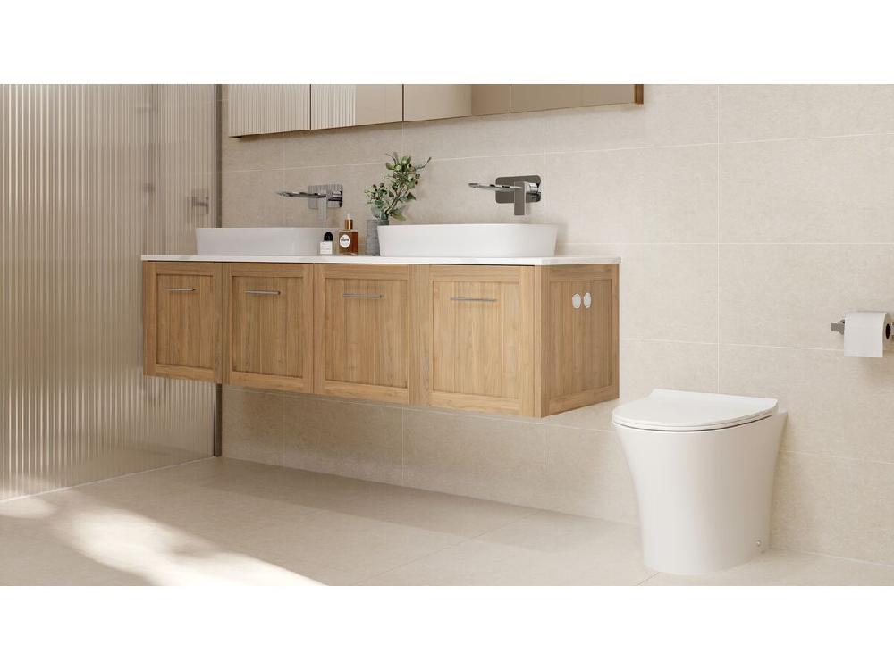 Reece Milli Marle Edit Straight Toilet Roll Holder Chrome