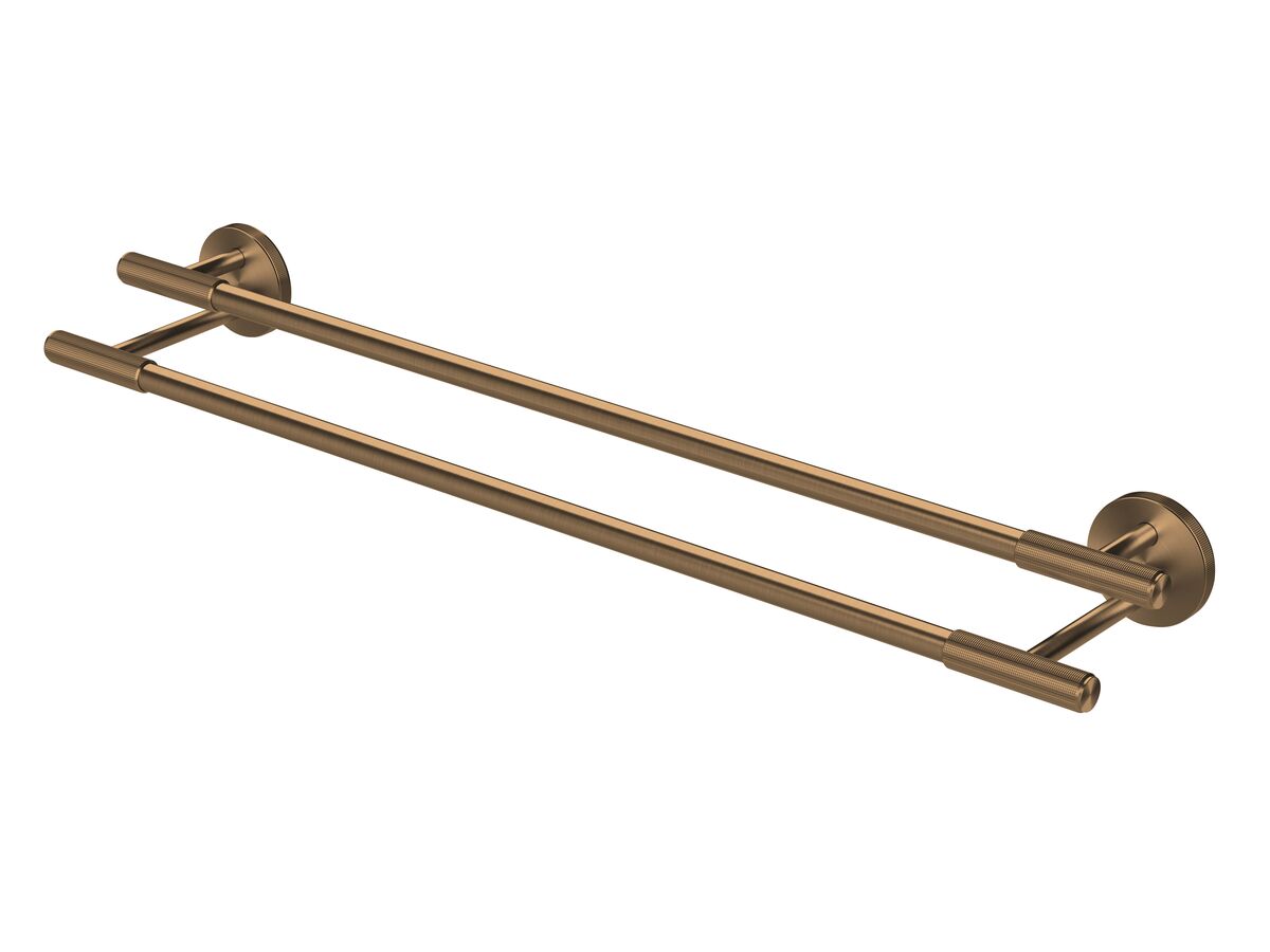 reece Milli Marq Edit Double Towel Rail 600mm Brushed Bronze