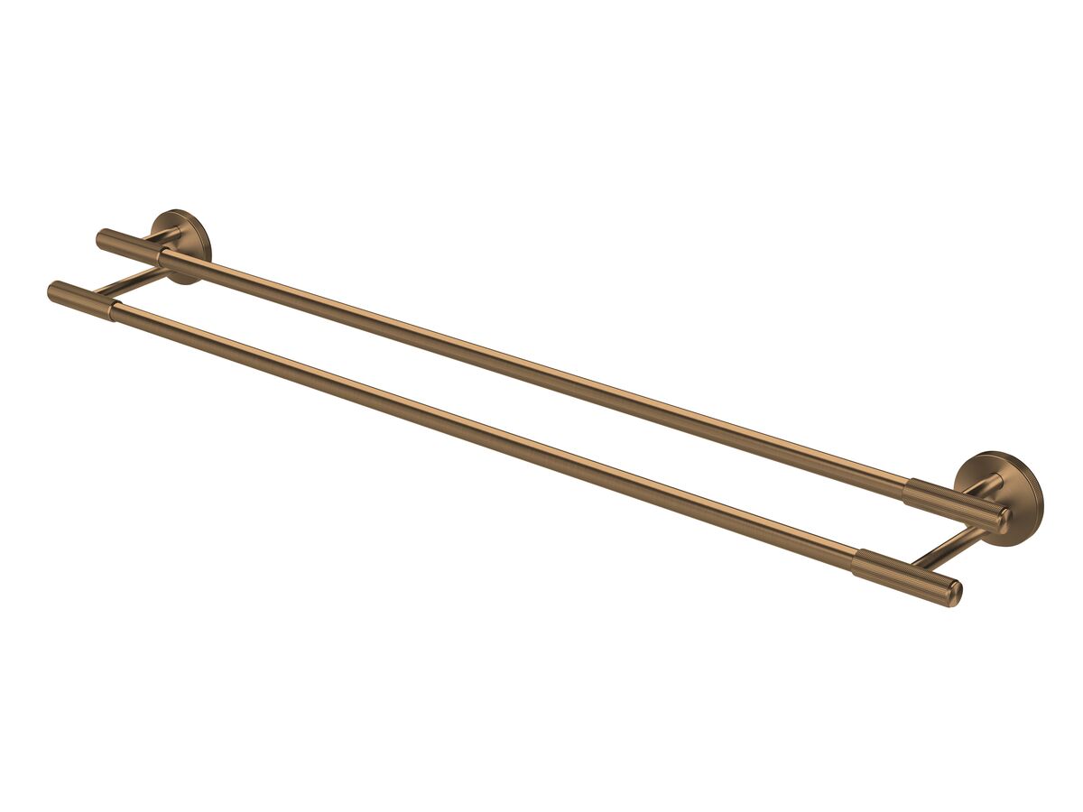 reece Milli Marq Edit Double Towel Rail 800mm Brushed Bronze