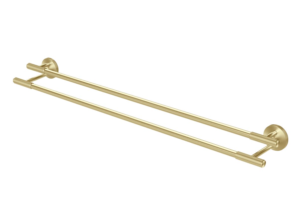 reece Milli Marq Edit Double Towel Rail 800mm Brushed Gold