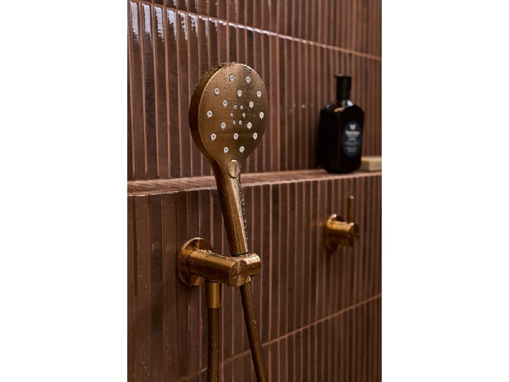 Reece Milli Marq Edit Handshower On Bracket Brushed Bronze (3 Star)